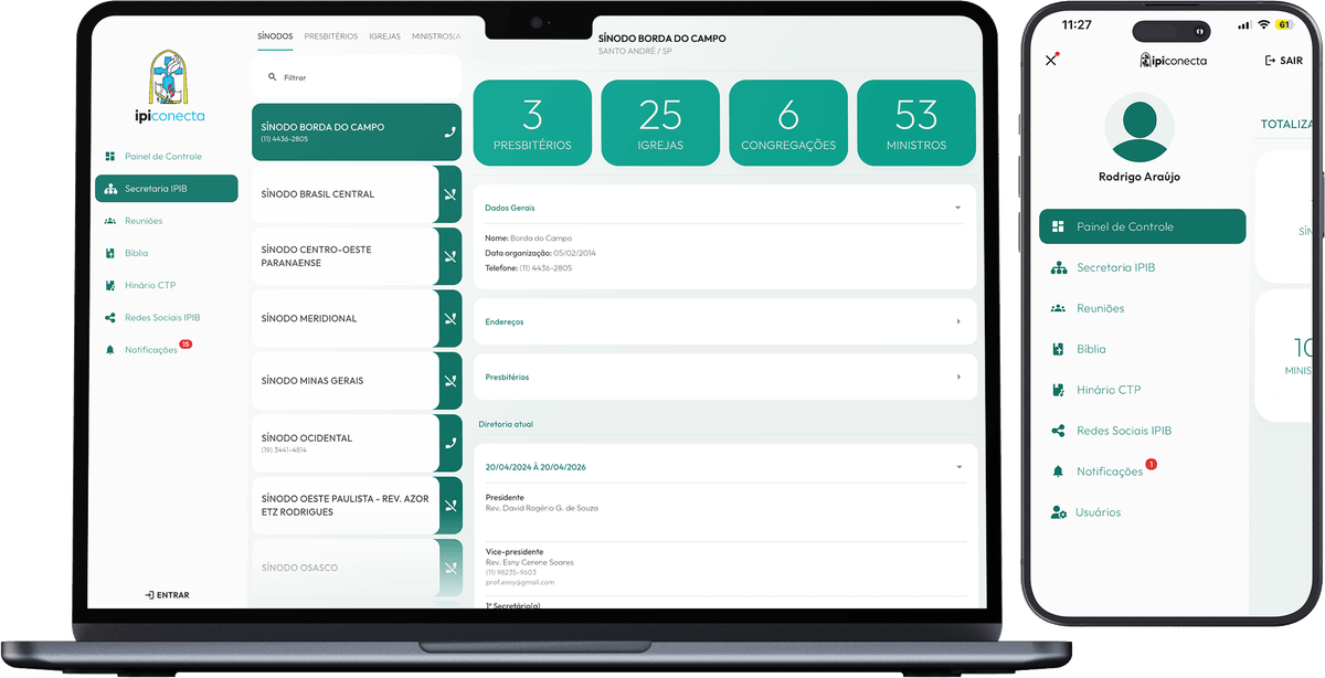IPI - Igreja Presbiteriana Independente Mockup